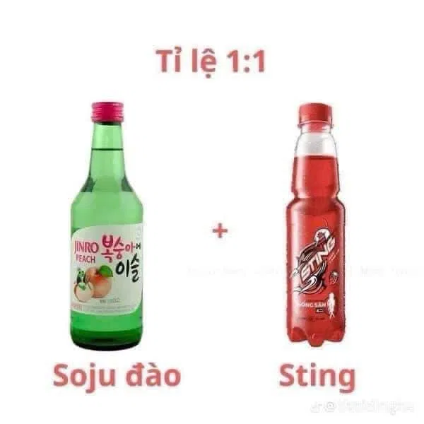 Những cách pha soju ngon bất bại trên bàn nhậu (Ảnh: Internet)