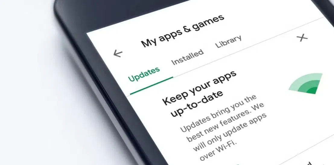 Danh sách ứng dụng và bản cập nhật trên Cửa hàng Google Play (Ảnh: Internet)