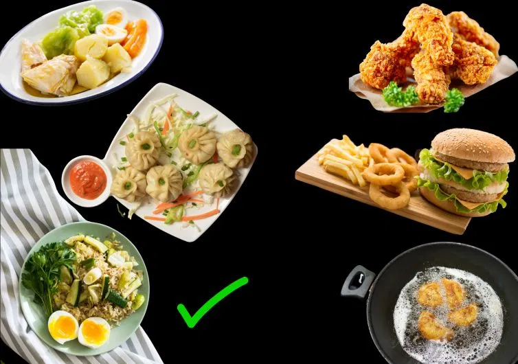 Lựa chọn phương thức nấu ăn phù hợp