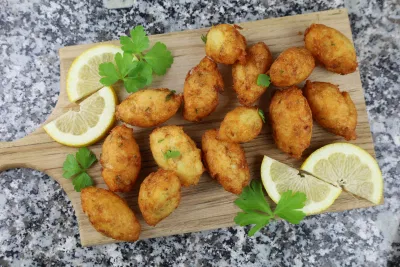 Bolinhos de bacalhau