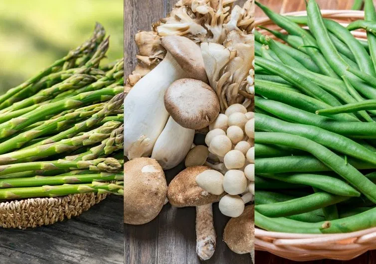 Người bệnh gút nên hạn chế tiêu thụ măng tây, đậu que, nấm do chứa hàm lượng purine cao