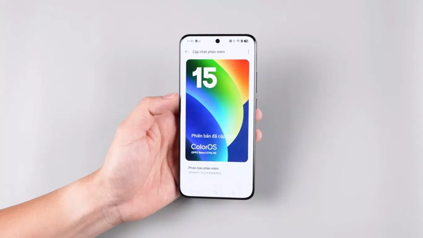OPPO Reno 13 Pro chạy giao diện ColorOS 15 (Ảnh: Internet) OPPO Reno 13 Pro chạy giao diện ColorOS 15 (Ảnh: Internet)
