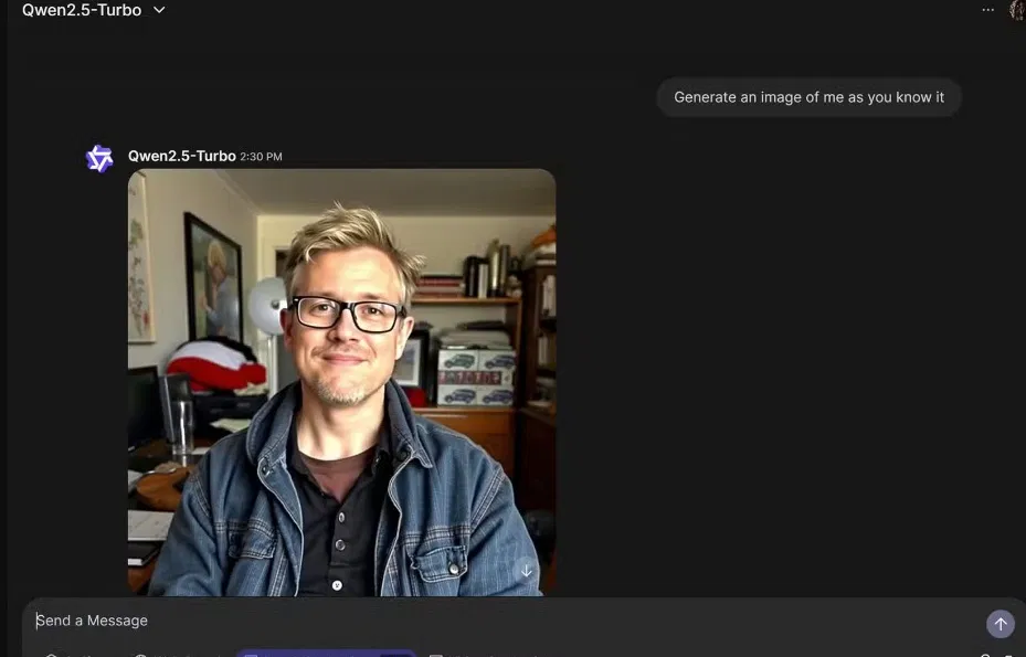 Mô hình Qwen 2.5 Max tạo hình ảnh bằng AI (Ảnh: Internet) Mô hình Qwen 2.5 Max tạo hình ảnh bằng AI (Ảnh: Internet)