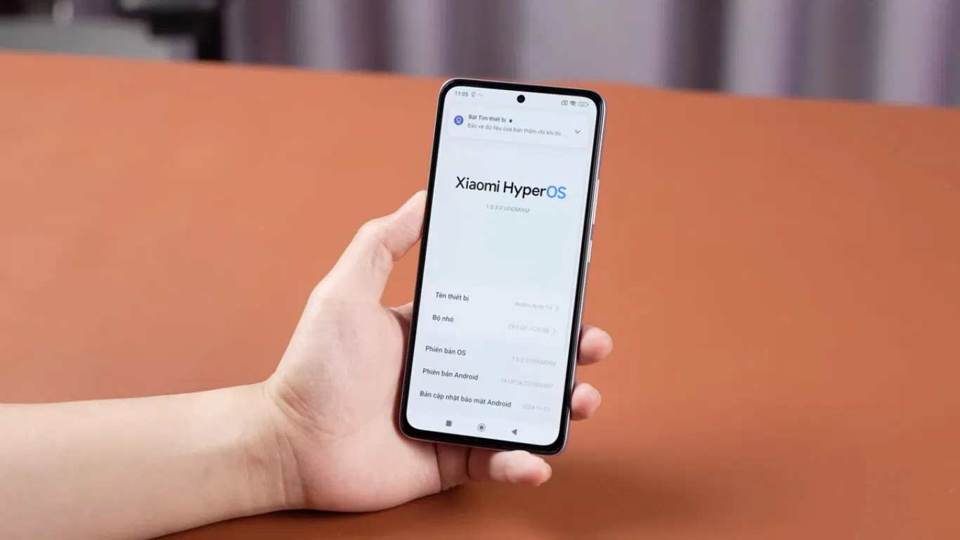 Redmi Note 14 4G đang chạy HyperOS 1.0 (Ảnh: Internet) Redmi Note 14 4G đang chạy HyperOS 1.0 (Ảnh: Internet)