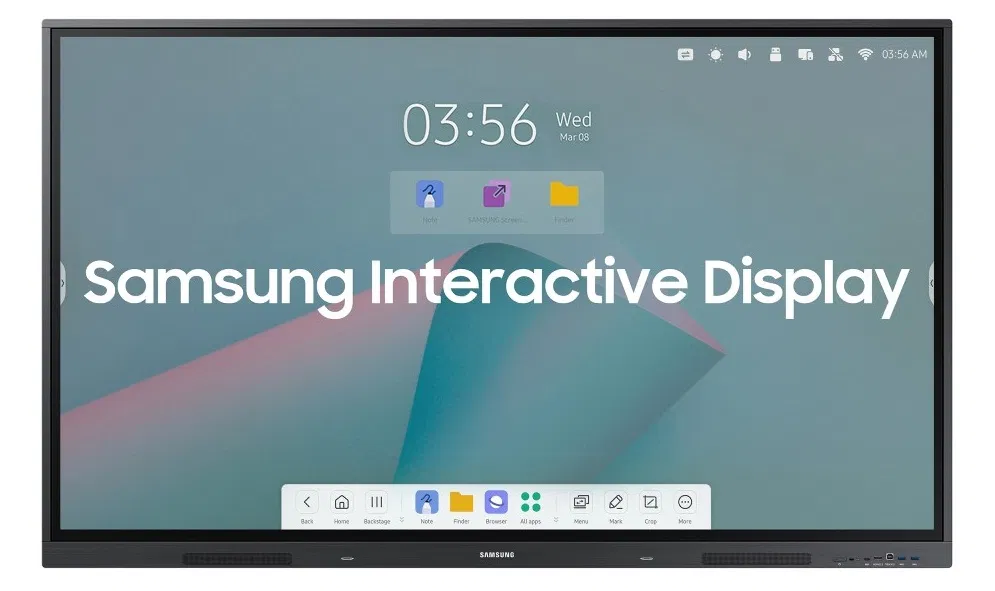Màn hình tương tác kích thước lớn của Samsung (Ảnh: Internet)