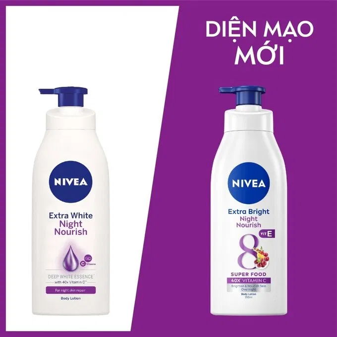 Dưỡng thể Nivea (Nguồn ảnh: Intrenet)