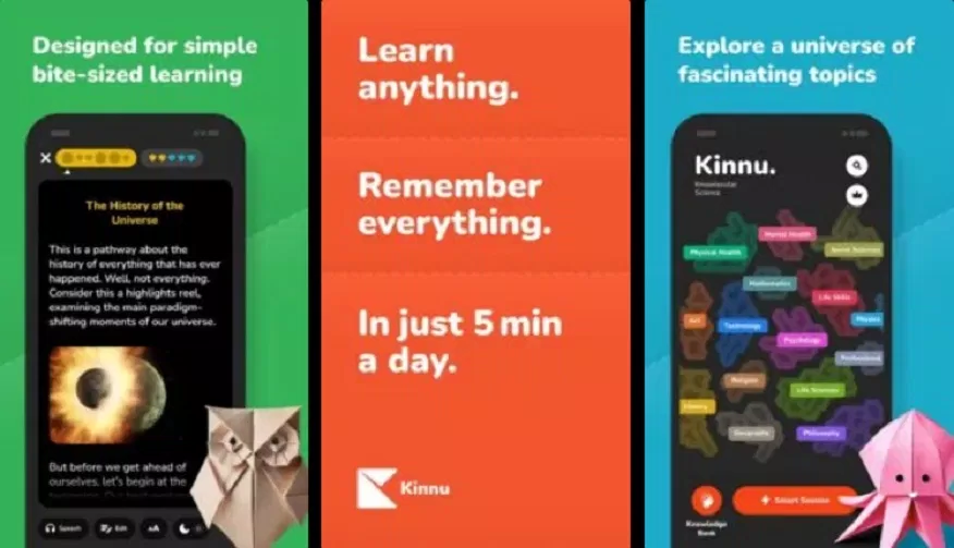 Ảnh chụp màn hình ứng dụng Kinnu (Ảnh: Internet) Ảnh chụp màn hình ứng dụng Kinnu (Ảnh: Internet)