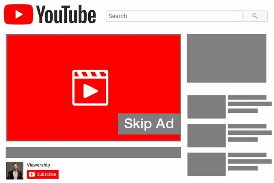YouTube ngày càng xuất hiện nhiều quảng cáo (Ảnh: Internet)