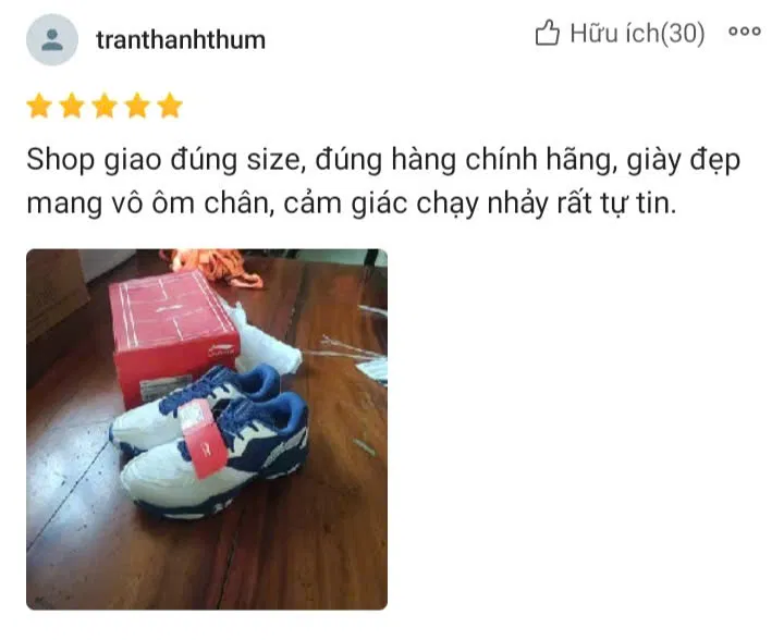 Đánh giá của người dùng trên shopee (Ảnh: BlogAnChoi)