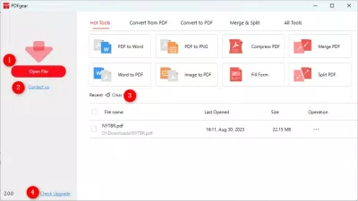 PDFgear – Chỉnh sửa PDF miễn phí tốt nhất