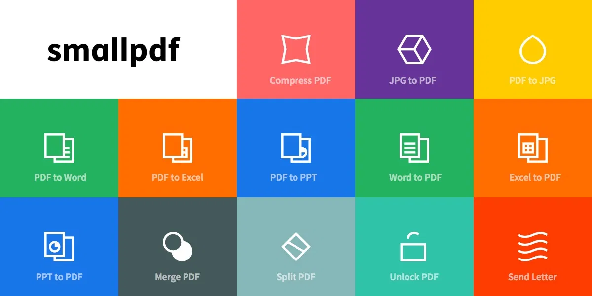 Smallpdf – Sửa file PDF online miễn phí tốt nhất
