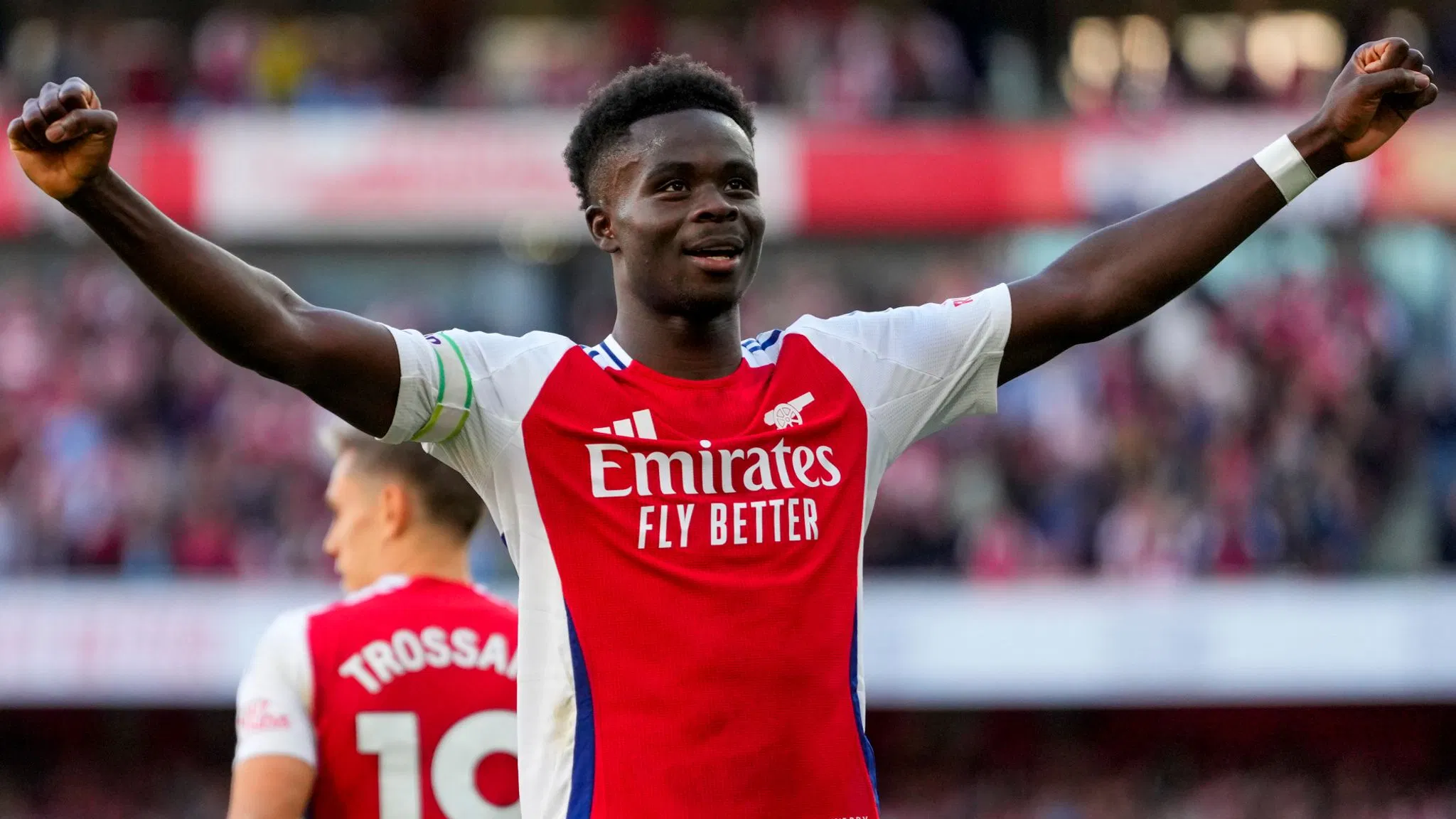Bukayo Saka (Arsenal). (Nguồn: Internet)