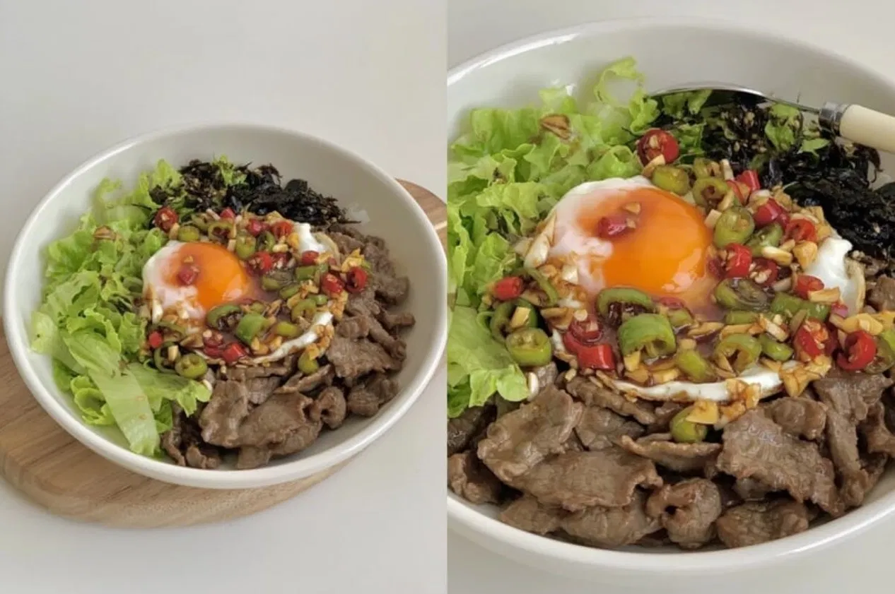 Cách làm cơm trộn Hàn Quốc giảm cân mà vẫn ngon miệng no bụng (Ảnh: Internet)