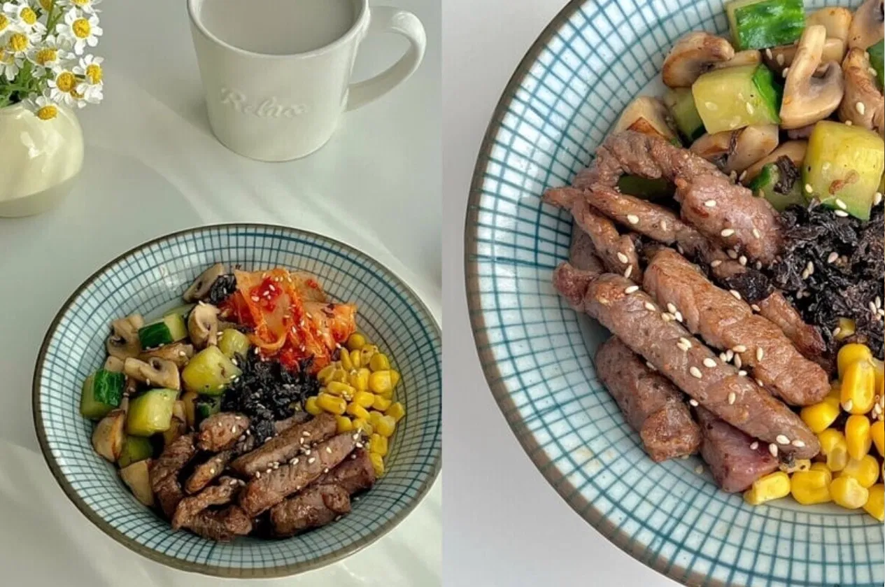 Cách làm cơm trộn Hàn Quốc giảm cân mà vẫn ngon miệng no bụng (Ảnh: Internet)