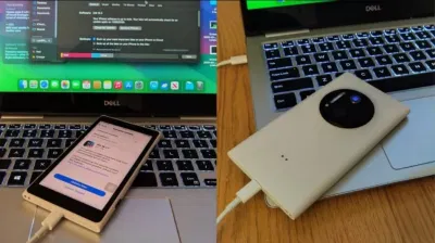 Chiếc điện thoại NokiApple LumiPhone (Ảnh: Internet) Chiếc điện thoại NokiApple LumiPhone (Ảnh: Internet)
