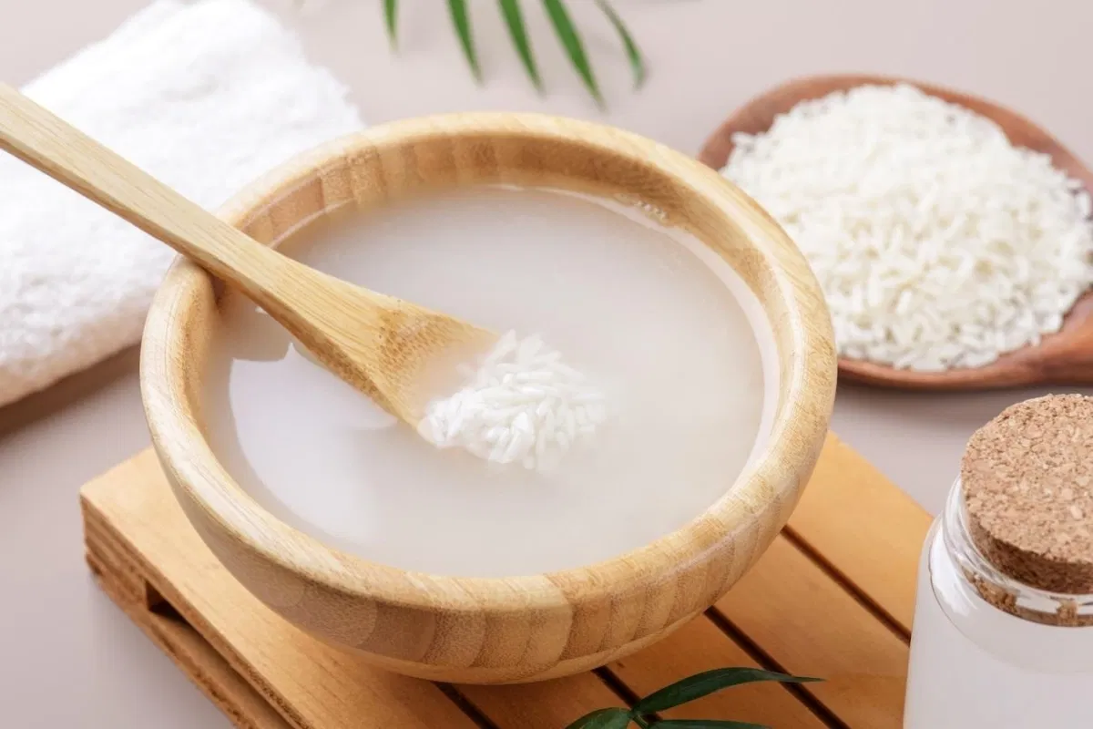 Dưỡng Da Với Nước Vo Gạo, nguồn: Internet