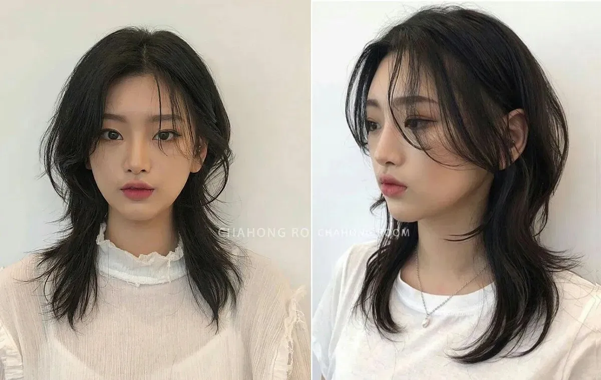 Kiểu tóc mullet đuôi sói nữ cơ bản (Ảnh: Internet)