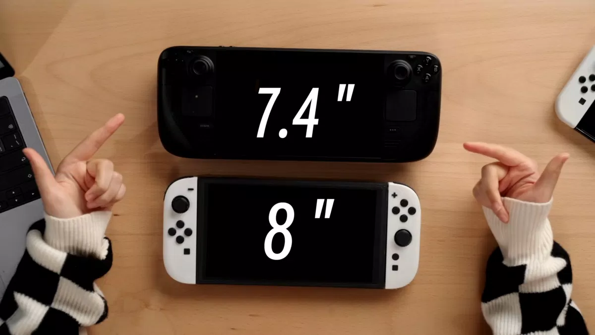 Nintendo Switch 2 dự kiến sẽ có màn hình kích thước 8 inches (Ảnh: Internet)