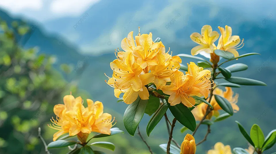 hoa đỗ quyên có hoa màu vàng hoặc trắng có độc