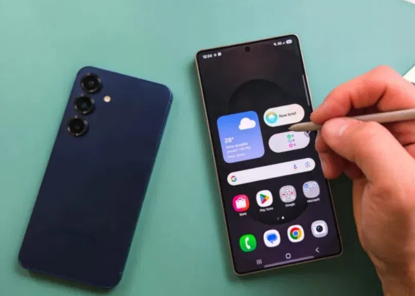 Điện thoại Galaxy S25 Ultra với bút cảm ứng S Pen (Ảnh: Internet) Điện thoại Galaxy S25 Ultra với bút cảm ứng S Pen (Ảnh: Internet)