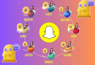 Snapchat Planets: Bạn bè hệ mặt trời là gì?