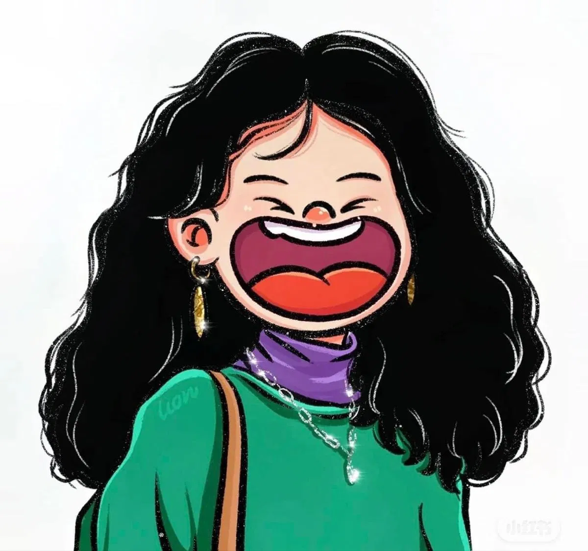 Avatar nhóm 6 người cười vô tri (Ảnh: Internet)