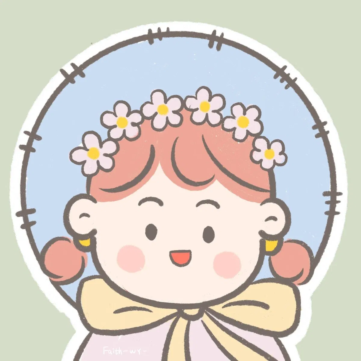Avatar nhóm nhiều người chibi cute (Ảnh: Internet)