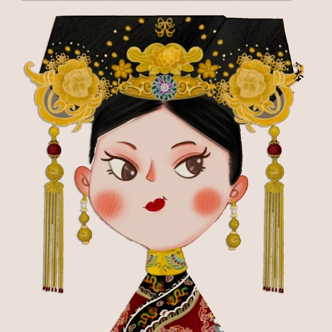 Avatar nhóm 6 người phiên bản "Chân Hoàn truyện" (Ảnh: Internet)