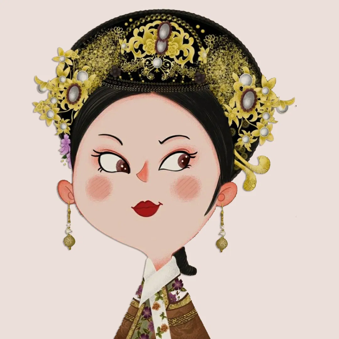 Avatar nhóm 6 người phiên bản "Chân Hoàn truyện" (Ảnh: Internet)