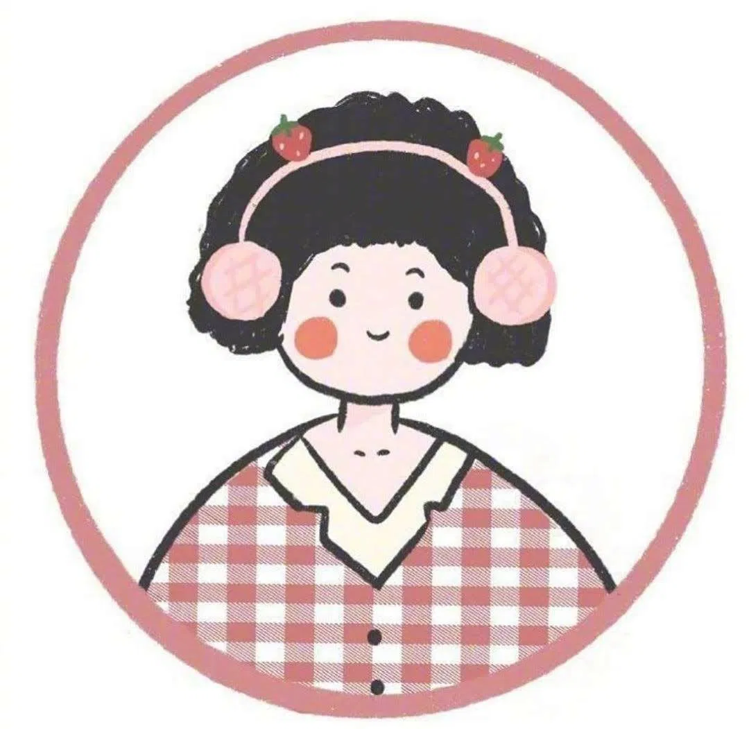 Bộ avatar nhóm 4 người hình cô gái cute (Ảnh: Internet)
