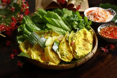 Bánh Xèo – Hương Vị Giòn Tan Gói Trọn Tình Quê (Nguồn: Internet)