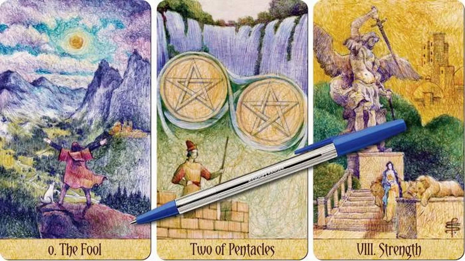 Bộ bài Fantasy Garden Tarot (Ảnh: Internet)