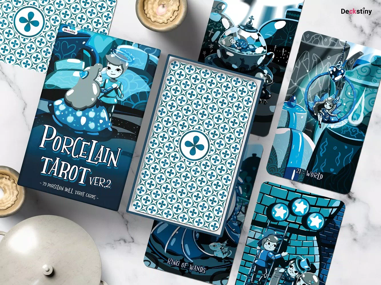 Bộ bài Porcelain Tarot (Ảnh: Internet)