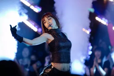 Kim Chaewon ra mắt vào năm 2018 với vai trò giọng ca chính kiêm dancer trong nhóm nhạc dự án IZ*ONE (Ảnh: Internet)