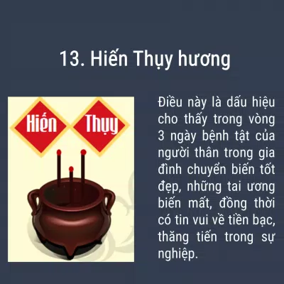 Điềm báo khi đốt nhang: 24 kiểu chân nhang xem vận mệnh gia chủ (Ảnh: Internet)