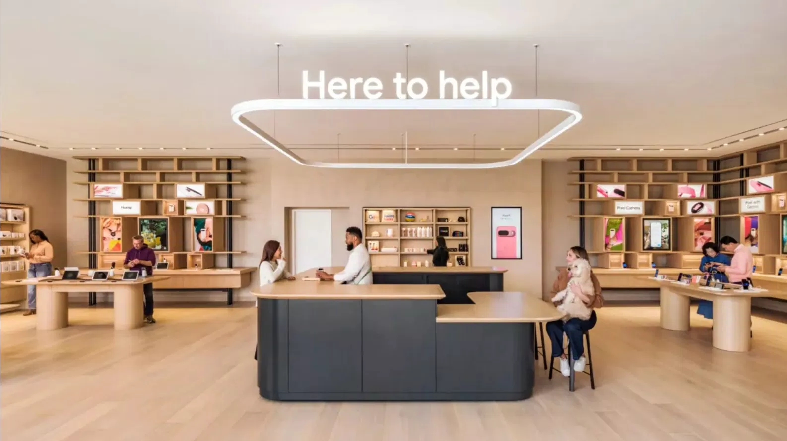 Minh họa cửa hàng Google Store (Ảnh: Internet) Minh họa cửa hàng Google Store (Ảnh: Internet)