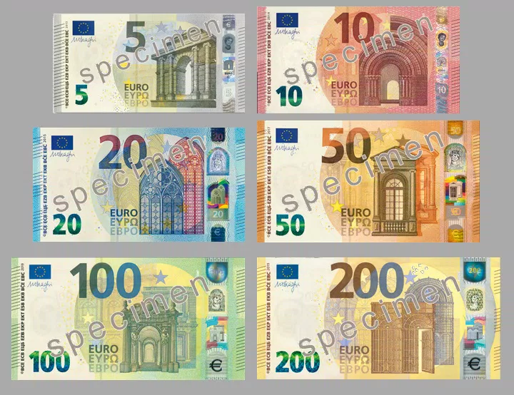 Euro (EUR) – Đồng Tiền Chung Quyền Lực Của Châu Âu (Nguồn: Internet)