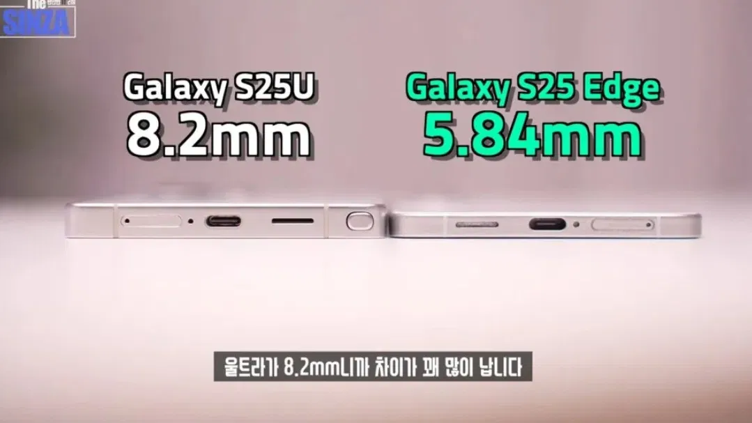 So sánh mô hình điện thoại Galaxy S25 Edge với Galaxy S25 Ultra (Ảnh: Internet) So sánh mô hình điện thoại Galaxy S25 Edge với Galaxy S25 Ultra (Ảnh: Internet)