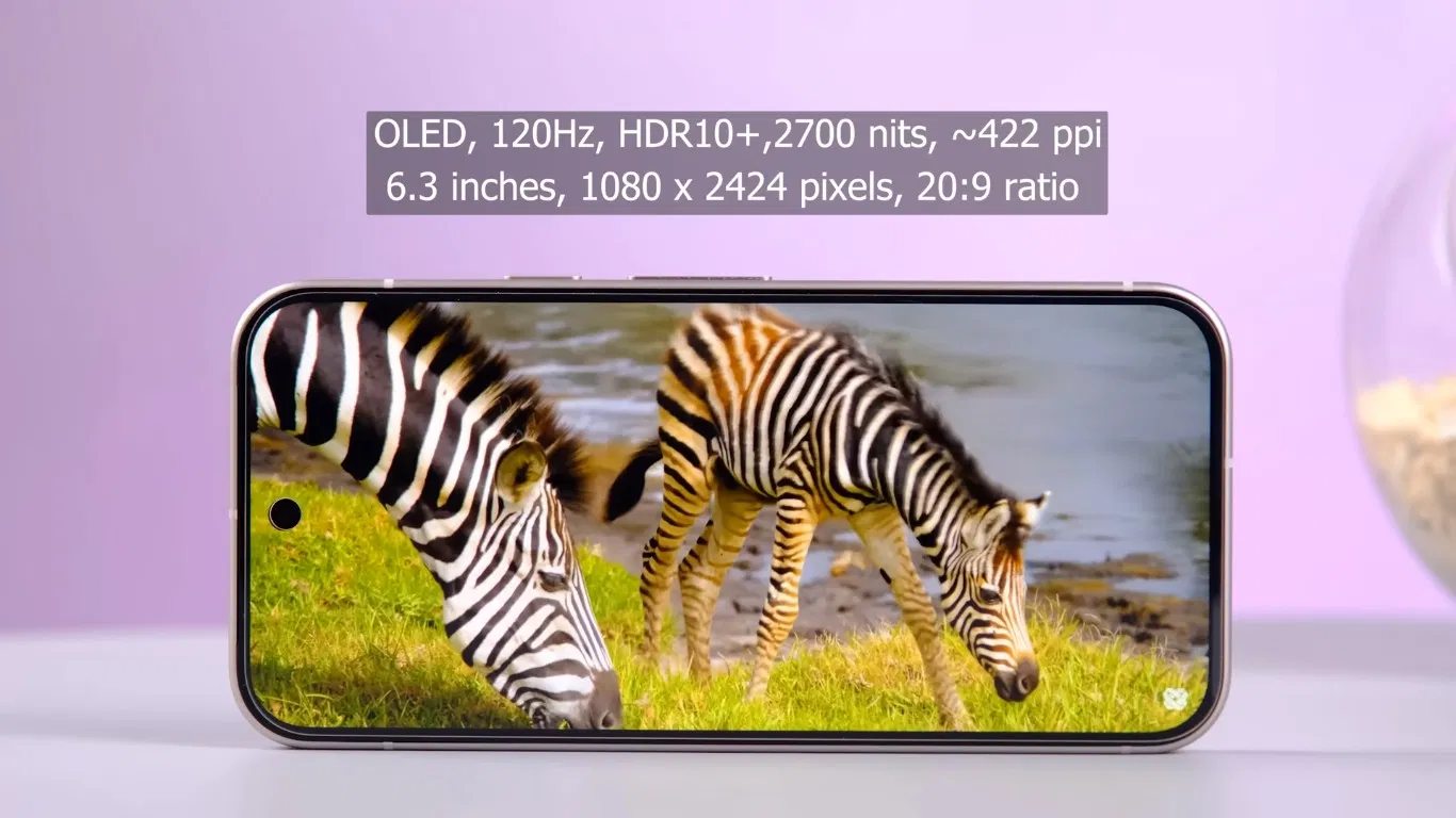 Thông số màn hình của Google Pixel 9 (Ảnh: Internet) Thông số màn hình của Google Pixel 9 (Ảnh: Internet)