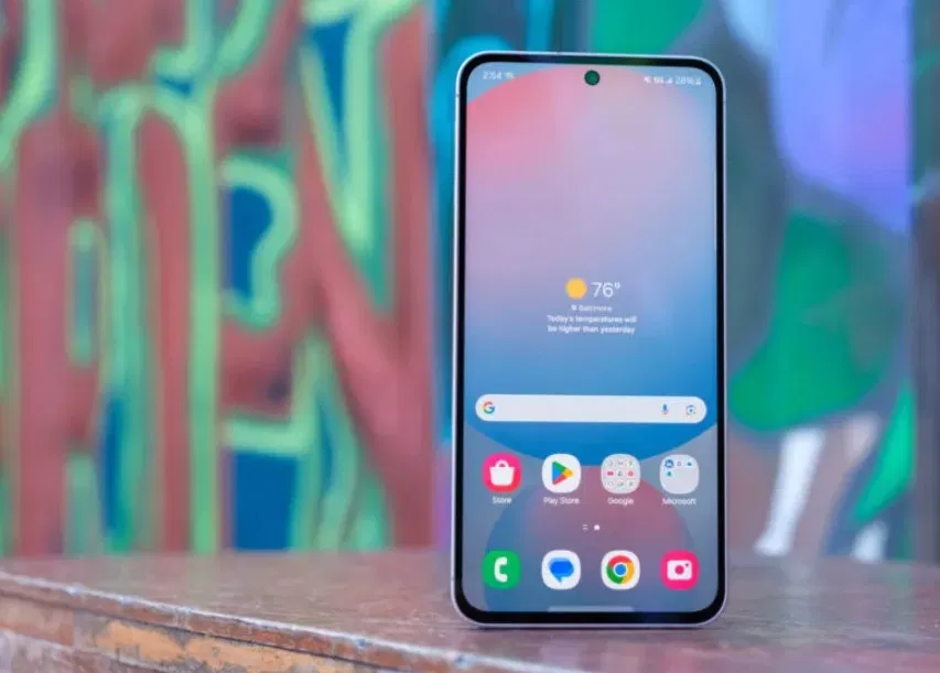 Màn hình chính của điện thoại Galaxy S24 FE (Ảnh: Internet) Màn hình chính của điện thoại Galaxy S24 FE (Ảnh: Internet)