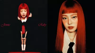 Ra mắt vào ngày 7/3, "Ruby" là album solo đầu tiên của Jennie, bao gồm 15 ca khúc hợp tác cùng nhiều nghệ sĩ nổi tiếng như Dua Lipa, Dominic Fike và Doechii (Ảnh: Internet)