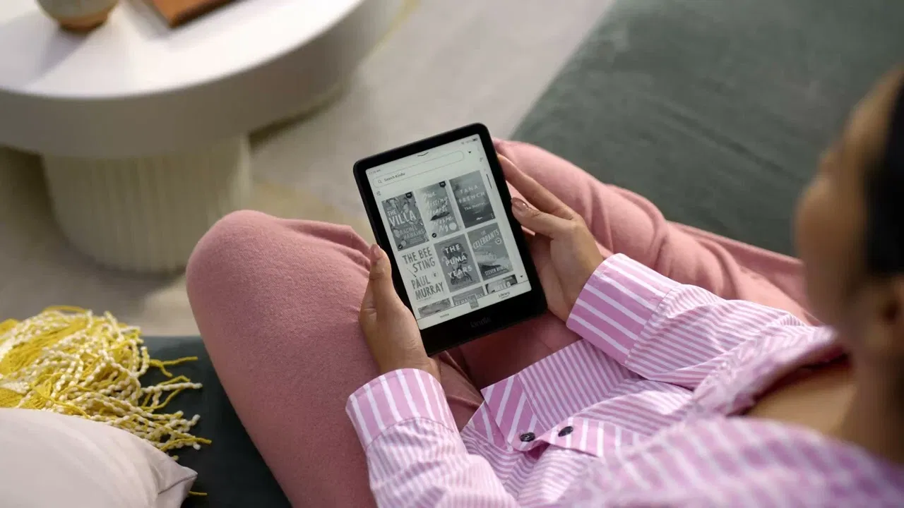 Máy đọc sách Kindle của Amazon (Ảnh: Internet) Máy đọc sách Kindle của Amazon (Ảnh: Internet)