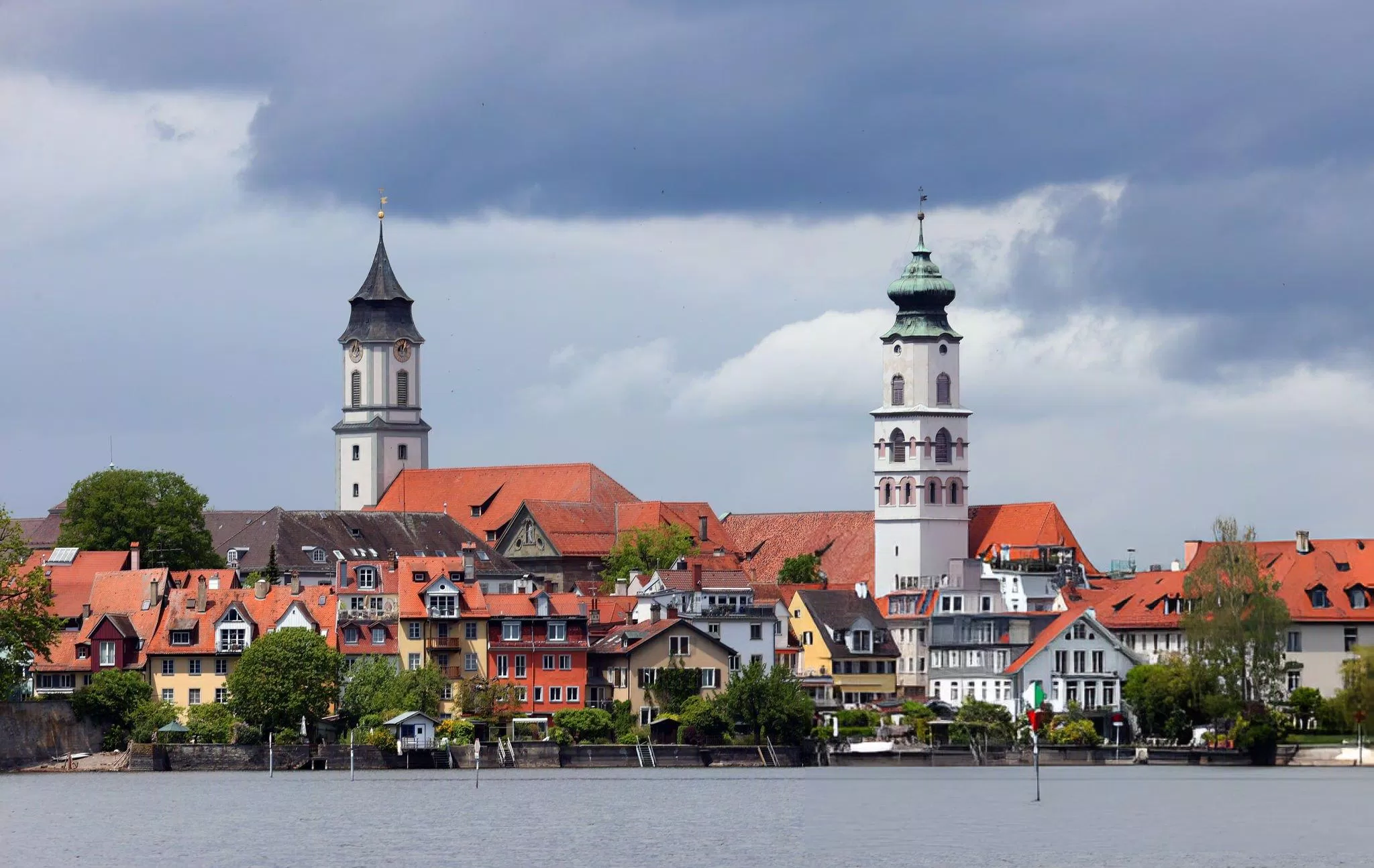 Thị trấn Lindau nhìn từ biển vào (Ảnh: Internet)