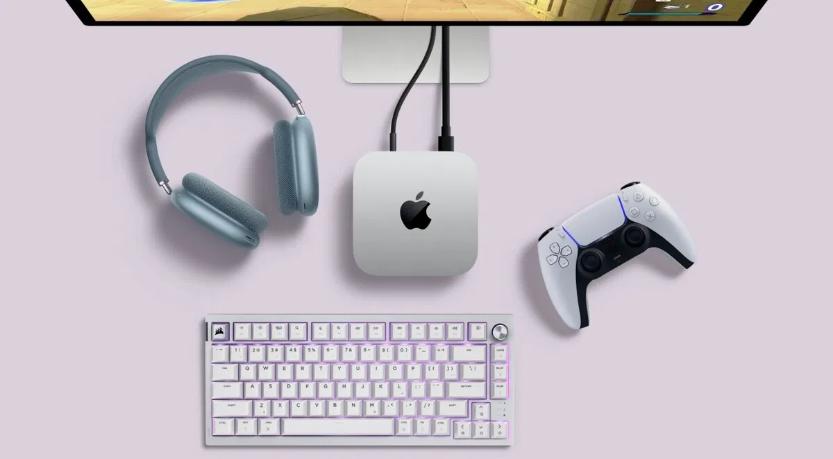 Mac mini có thể chơi game mượt mà với con chip M4 (Ảnh: Internet)