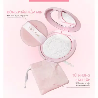 Bao bì, thiết kế của phấn phủ thủy tinh Menow