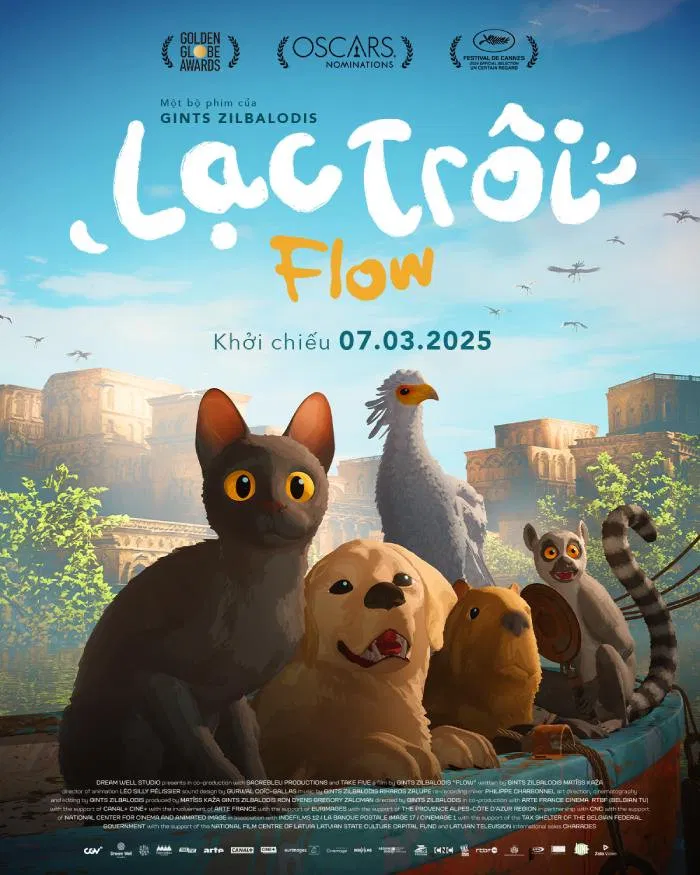 Poster phim Lạc trôi(Ảnh: Internet)