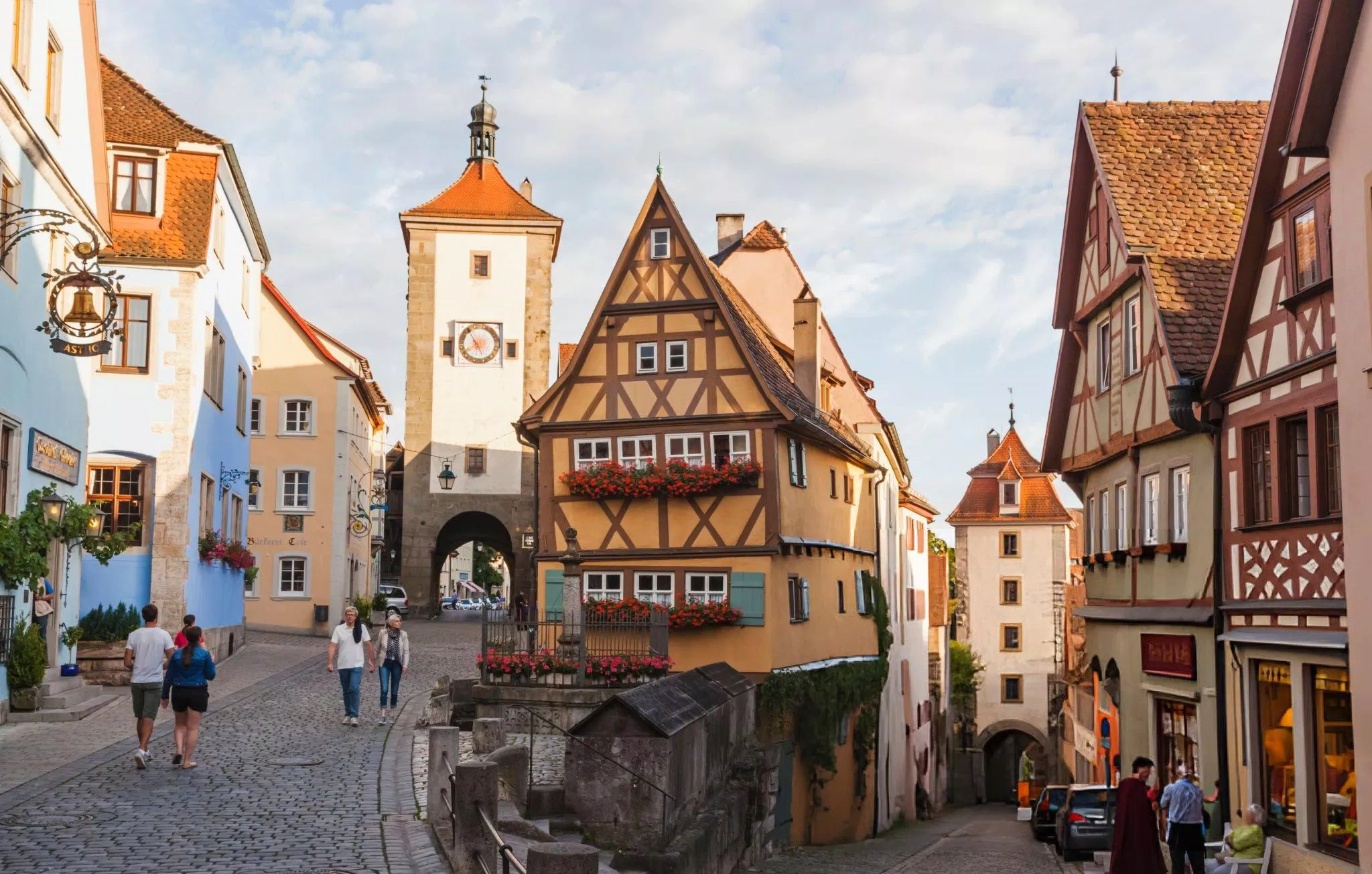 Một góc phố ở Rothenburg (Ảnh: Internet)