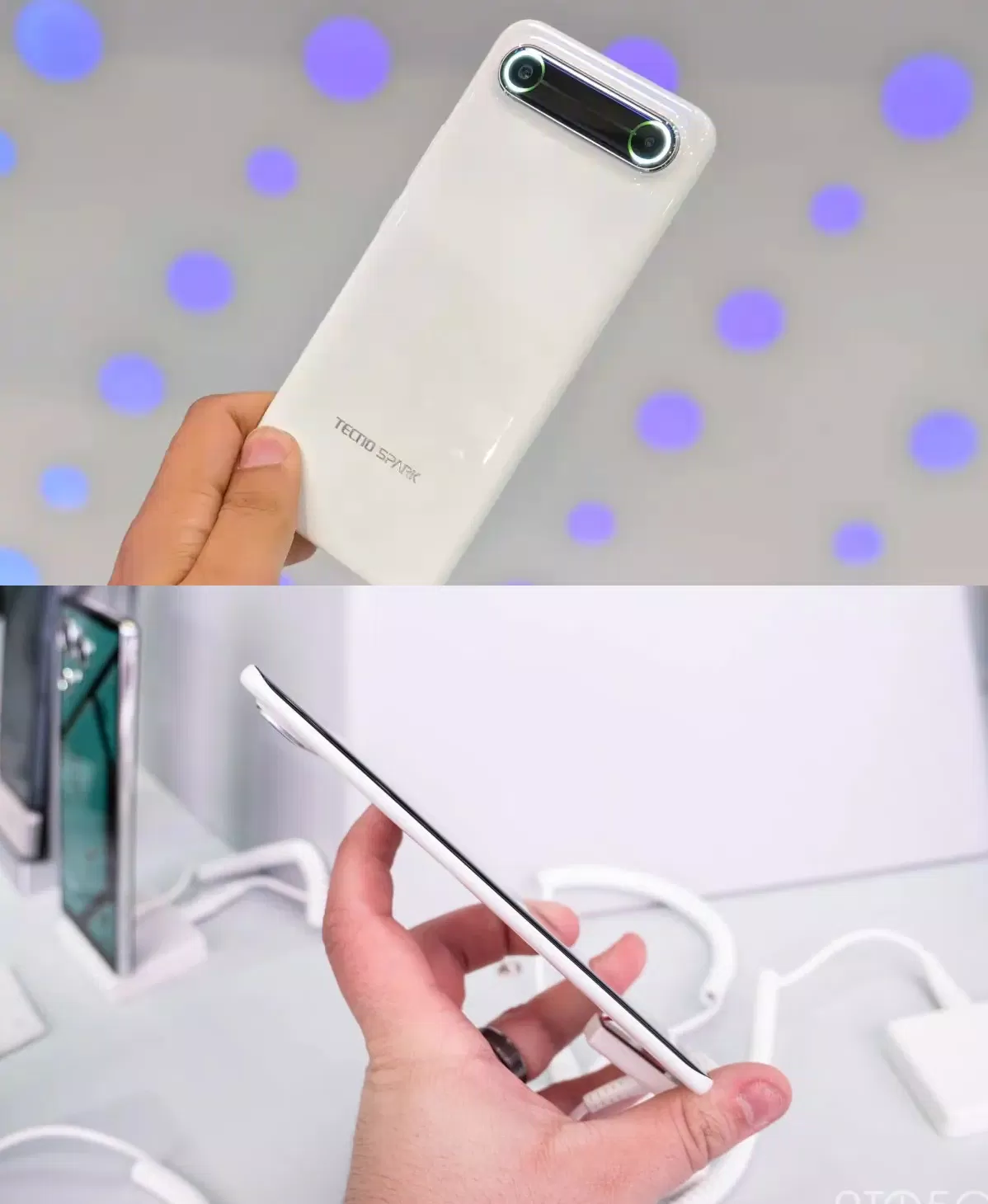 Tecno Spark Slim mỏng nhất thế giới (Ảnh: Internet)