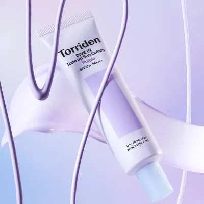 Kem chống nắng Torriden DIVE IN Tone up Sun Cream Purple SPF 50+ PA++++