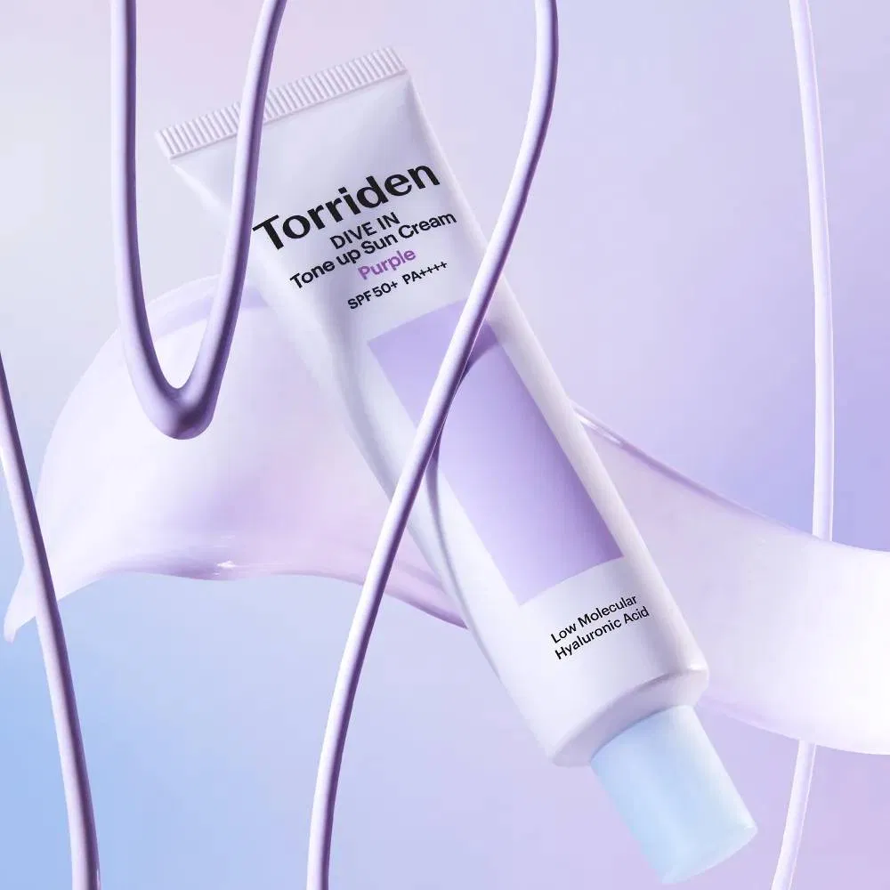 Kem chống nắng Torriden DIVE IN Tone up Sun Cream Purple SPF 50+ PA++++